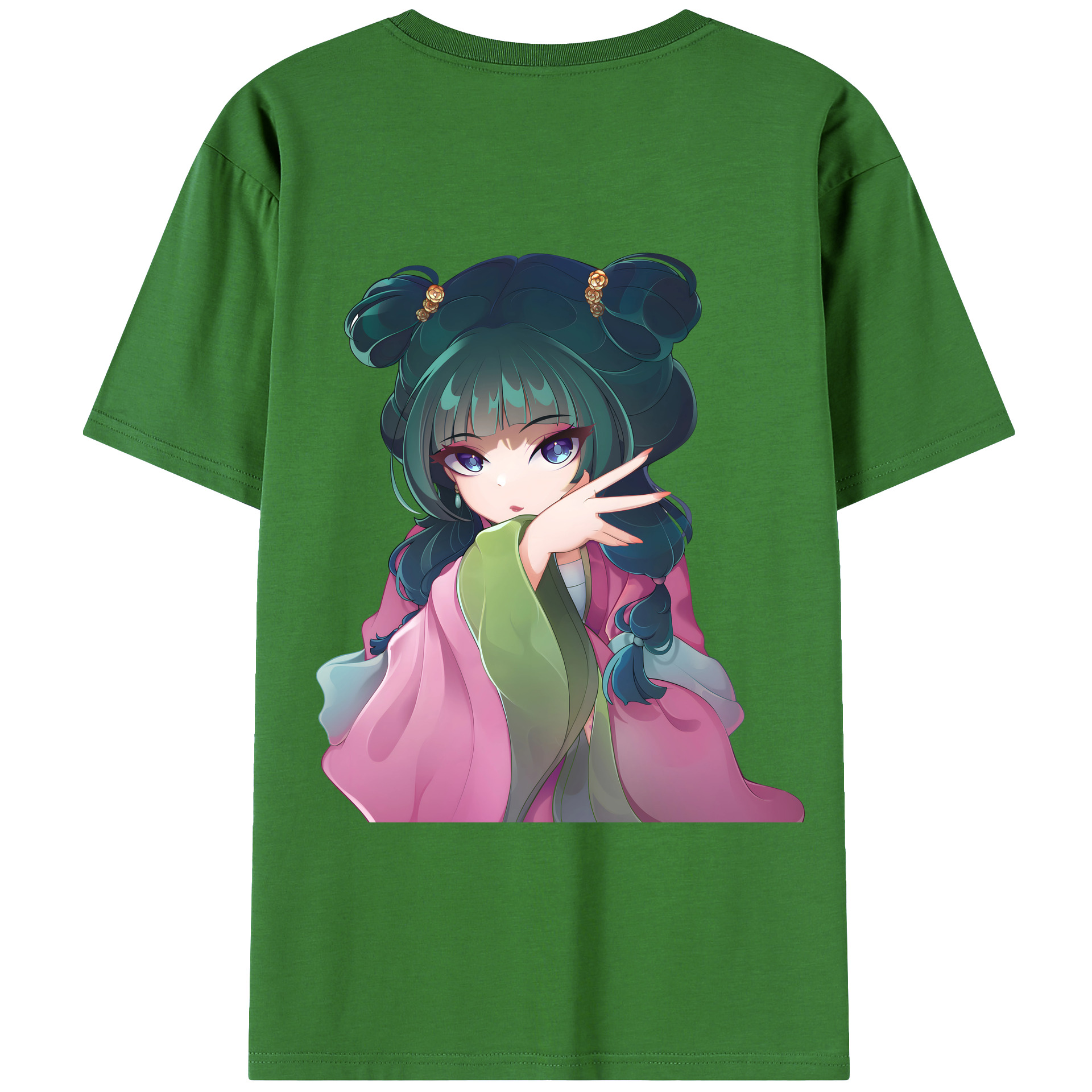 （画像用） 薬屋のひとりごと The Apothecary Diaries レディース半袖Tシャツ(バックプリント)